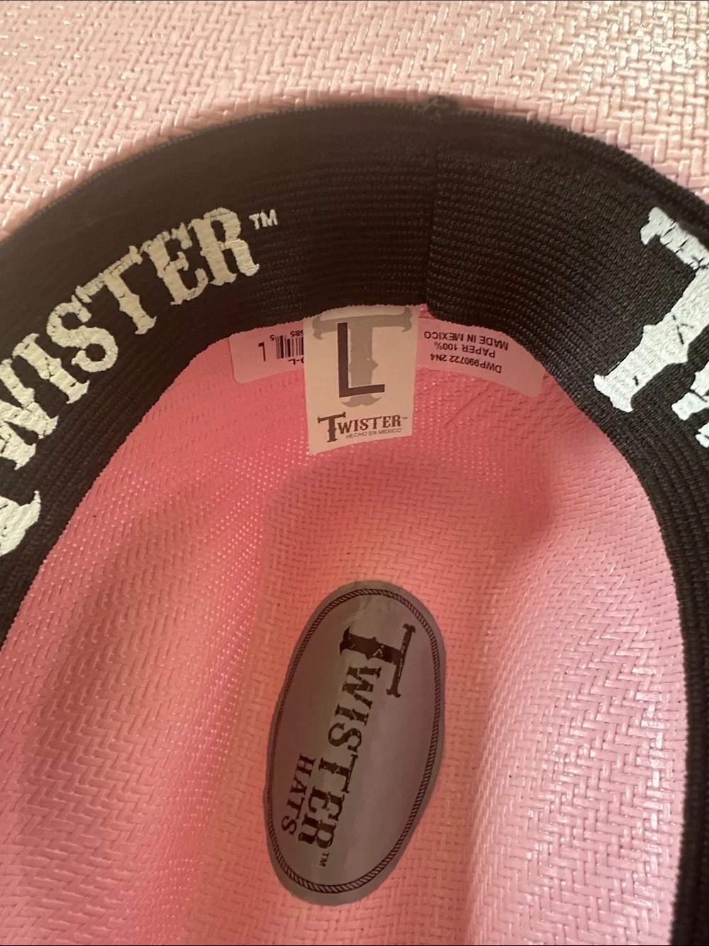 Twister Pink Cowboy Hat